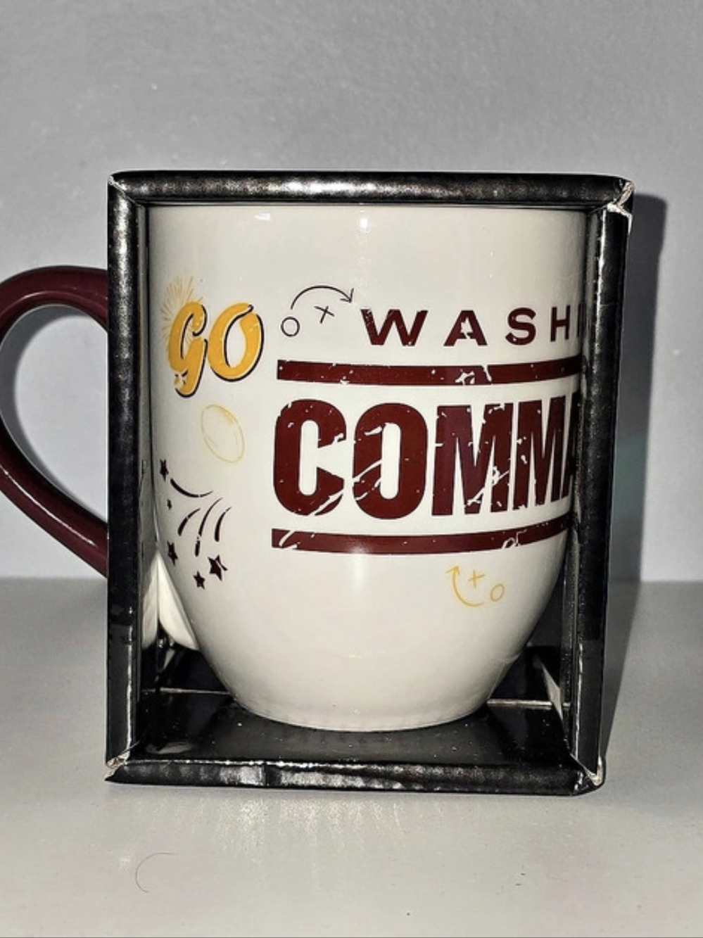 NFL Washington Commanders 18 oz. Ceramic Cheer Mug